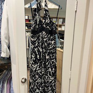 halter maxi dress